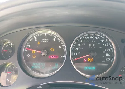 2009 Chevrolet Tahoe Ltz z USA, uszkodzony, nr VIN 1GNFK33099R167801